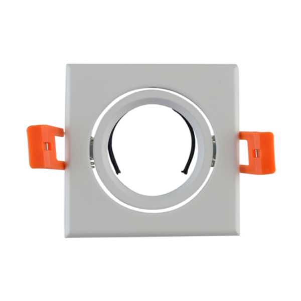 Cuadrado Empotrable de Techo para bombillas GU10
